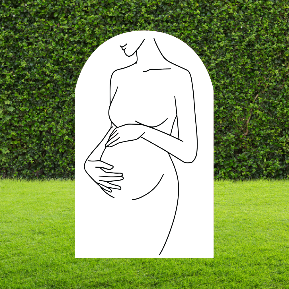 Pregnancy Silhouette Arch