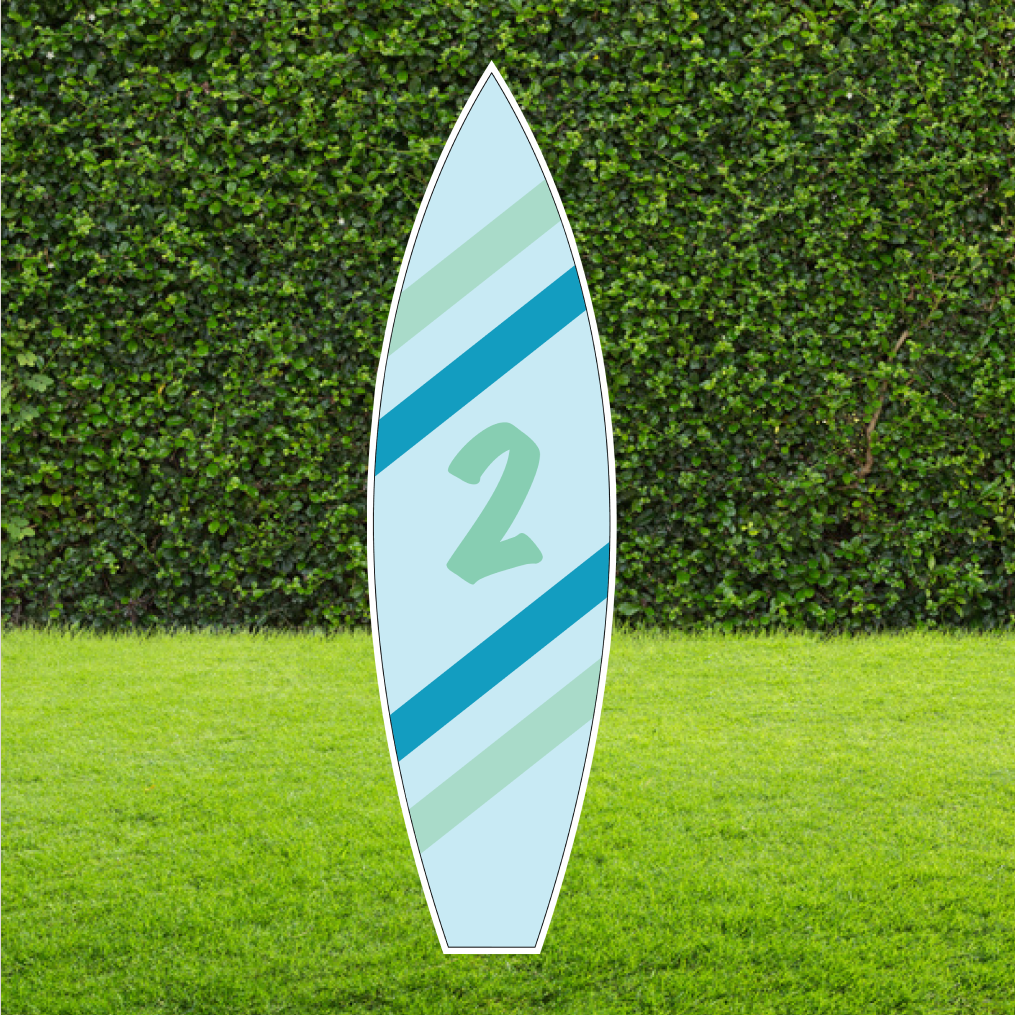 Custom Surfboard Cut Out Standee