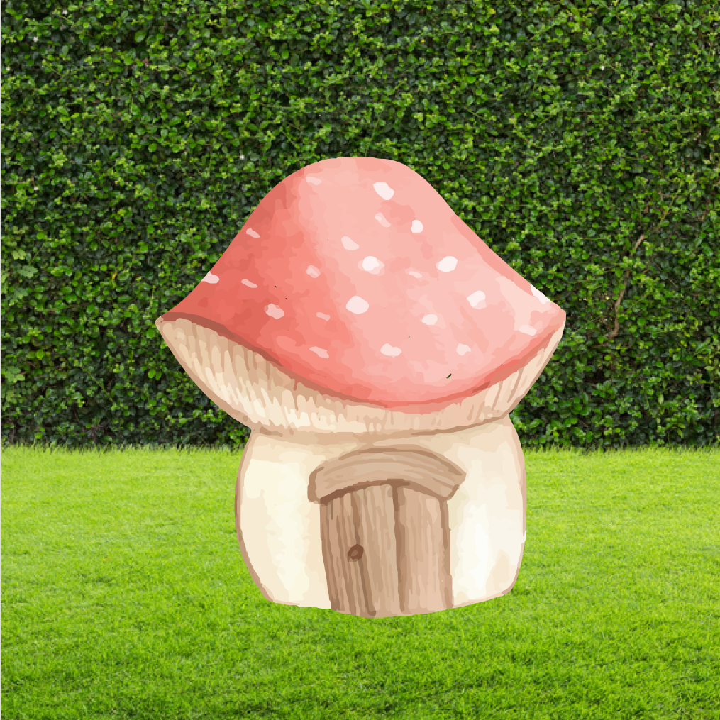 Fairy Toadstool Cut Out Standee