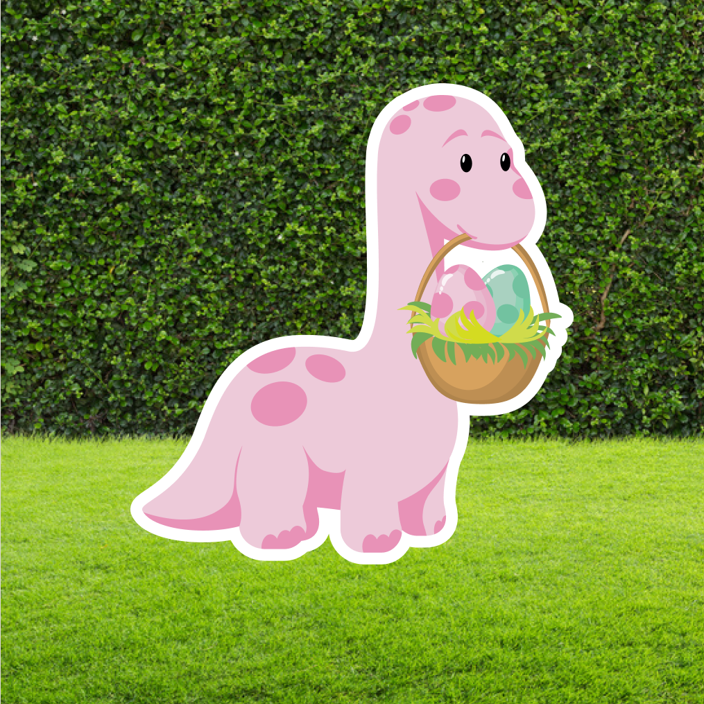 Easter Dino - Pink
