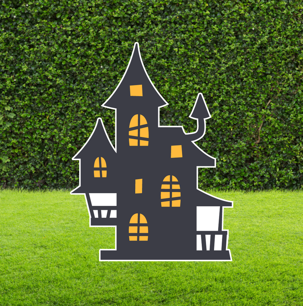Halloween - Haunted House Cut Out