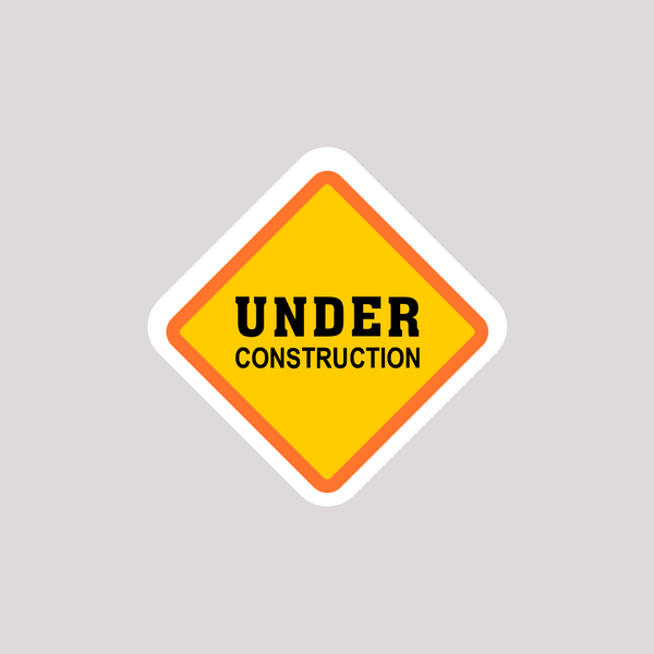 Under Construction Sign Set