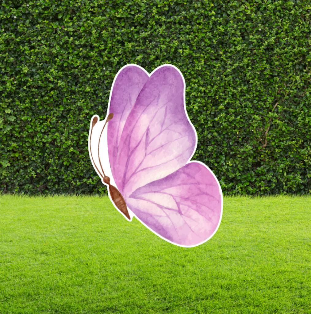 Butterfly Party Prop Cut Out - Lilac