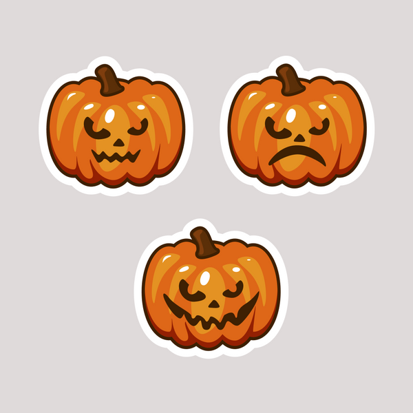 Spooky - Pumpkin Trio